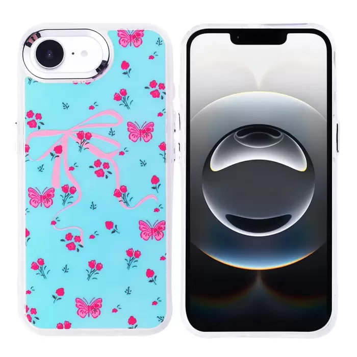 Apple İphone 16e Kılıf Airbag Tasarımlı Lopard Hadra Kapak