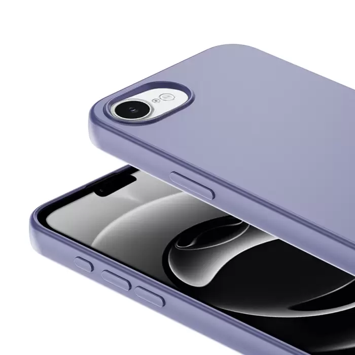 Apple İphone 16e Kılıf Lopard Içi Kadife Lansman Yumuşak Mara Silikon Kapak