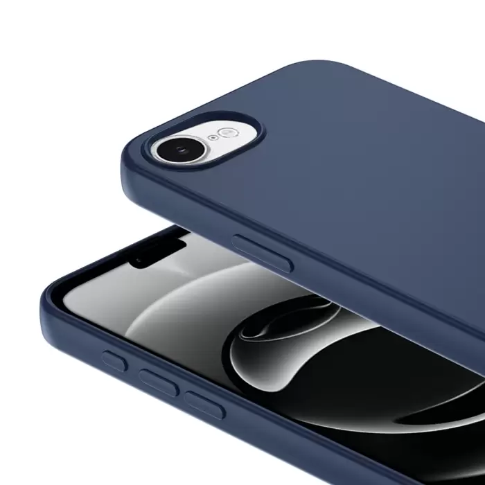 Apple İphone 16e Kılıf Lopard Içi Kadife Lansman Yumuşak Mara Silikon Kapak