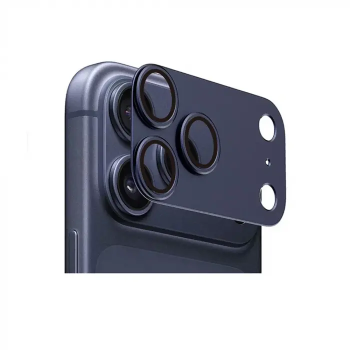 Apple İphone 17 Pro Lopard Cl-20 Lens Koruma Parlak Renkli Kamera Koruyucu