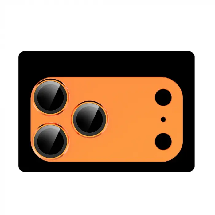 Apple İphone 17 Pro Max Lopard Cl-20 Lens Koruma Parlak Renkli Kamera Koruyucu