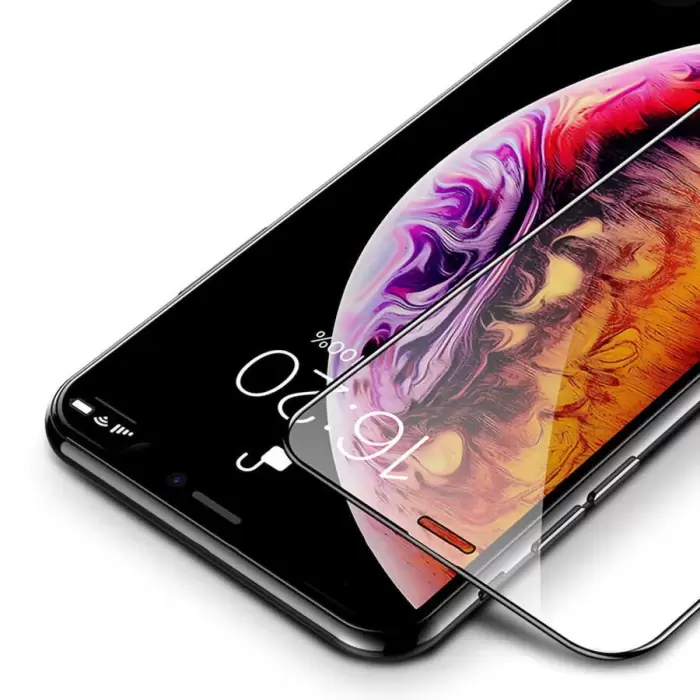 Apple iPhone XS Max 6.5 Lopard 5D Cam Ekran Koruyucu