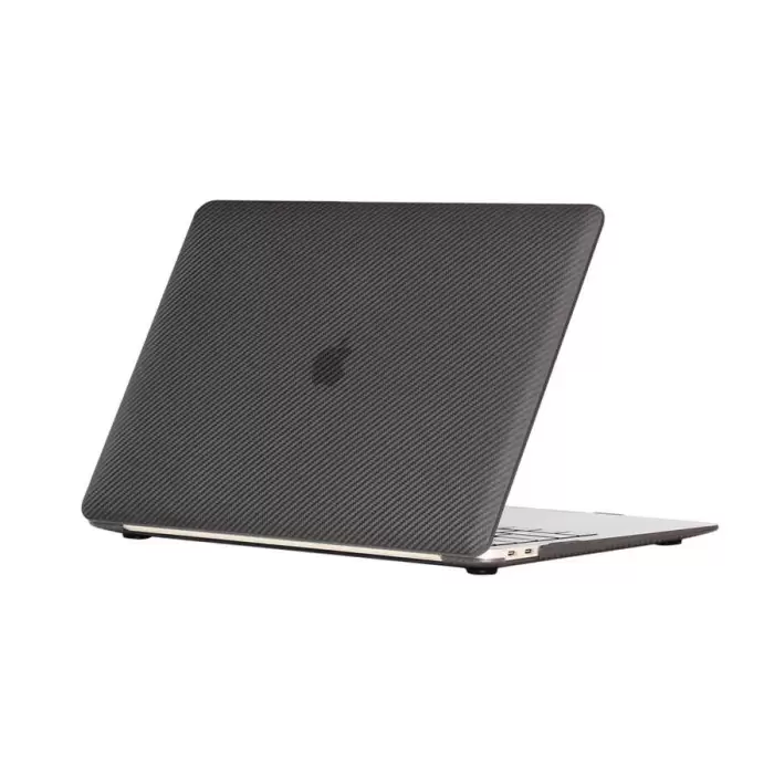 Apple Macbook 13.3 Air 2020 A2337 Lopard MSoft Carbon Fiber Tasarımlı Kapak