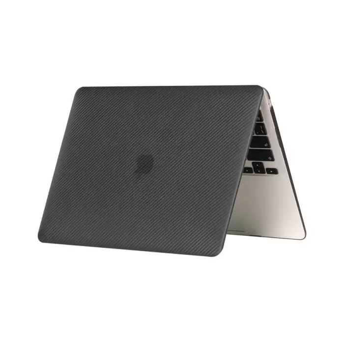 Apple Macbook 13.3 Air 2020 A2337 Lopard MSoft Carbon Fiber Tasarımlı Kapak