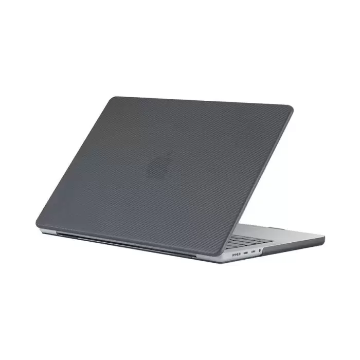 Apple Macbook 16.2 2021 A2485 Lopard MSoft Carbon Fiber Tasarımlı Kapak