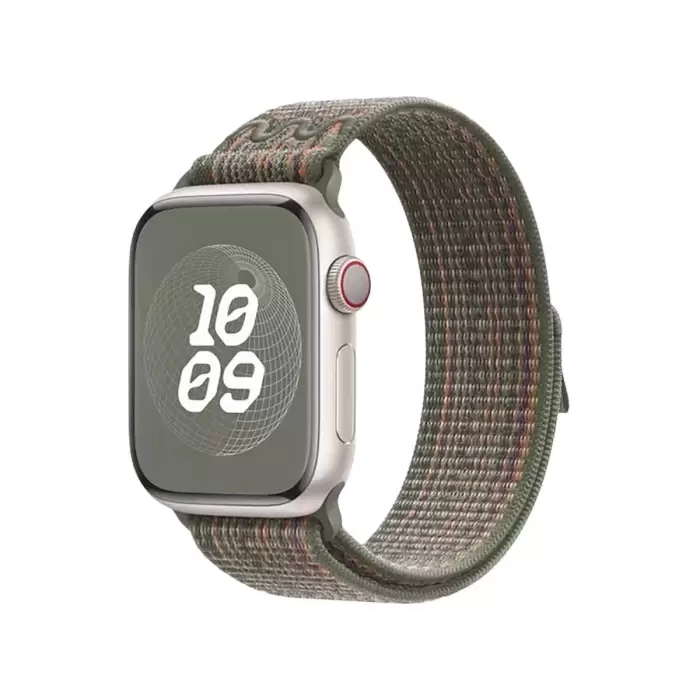 Apple Watch 10 42mm Krd-91 Hasır Kordon Strap Kayış