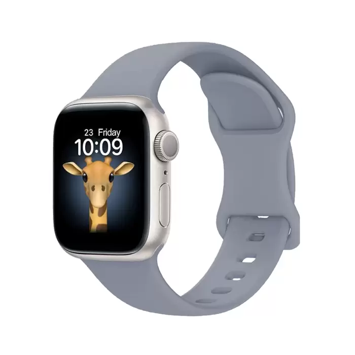 Apple Watch 10 42mm Lopard Krd-131 Silikon Kordon Strap Kayış