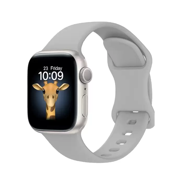 Apple Watch 10 42mm Lopard Krd-131 Silikon Kordon Strap Kayış