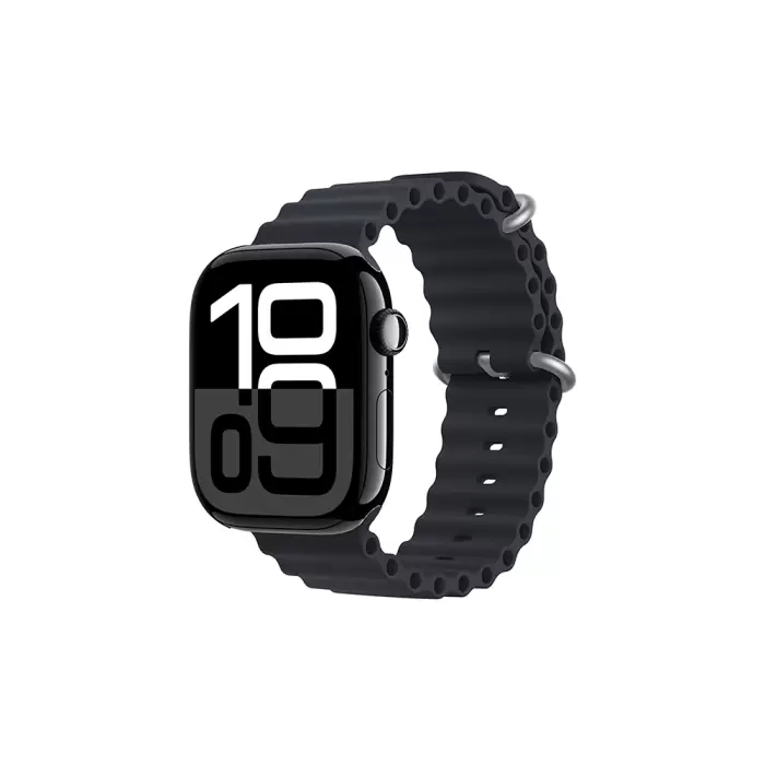 Apple Watch 10 42mm Metal Toka Silikon Kordon Premium Oceanvkayış