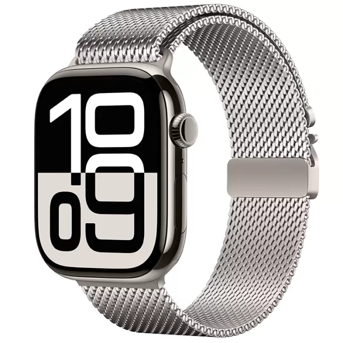 Apple Watch 40mm Metal İnce Spor Premium Hasır Kordon Krd-121