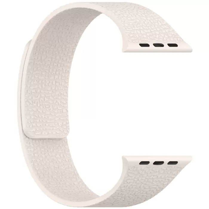 Apple Watch 40mm Lopard Krd-136 Kabartma Desenli Silikon Kordon