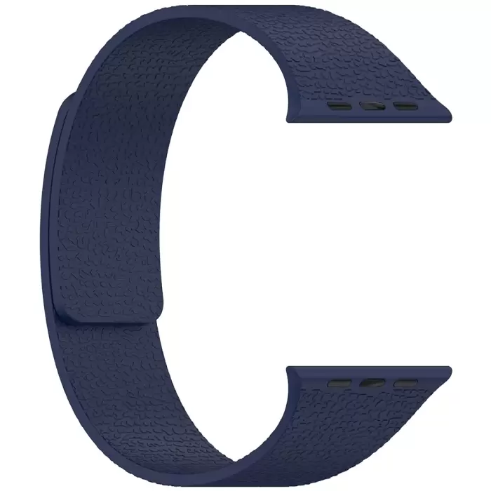 Apple Watch 40mm Lopard Krd-136 Kabartma Desenli Silikon Kordon