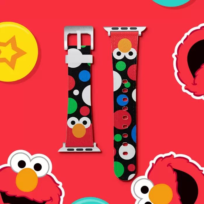 Apple Watch 42mm Casebang Sesame Street Series Deri Saat Kordon