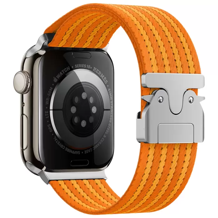 Apple Watch 44mm Lopard Krd-133 Nylon Fabric Woven Strap