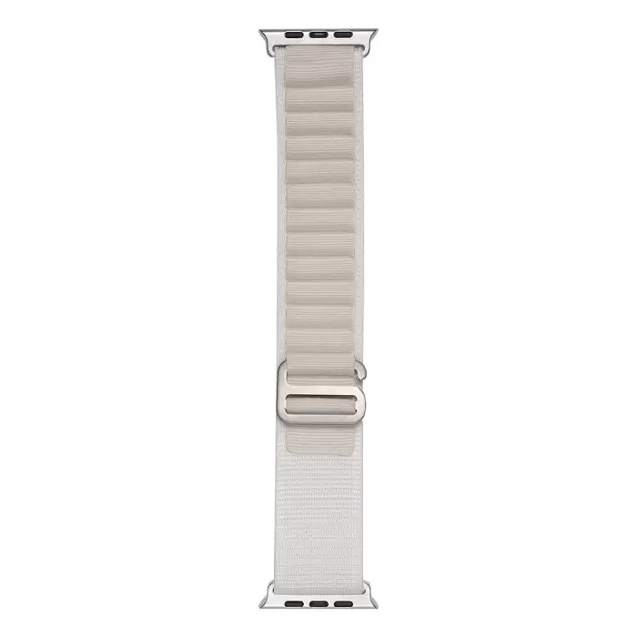 Apple Watch 7 45mm Lopard Band-74 Hasır Kordon