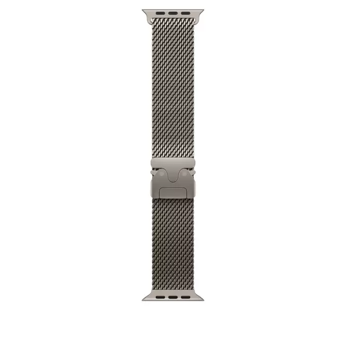Apple Watch 7 45mm Lopard Krd-100 Titanyum Hasır Kordon