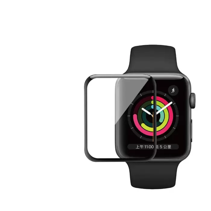 Apple Watch 7 45mm Wiwu Wi-jd105 Easy Install Pmma Pet Ekran Koruyucu + Kolay Uygulama Aparatı