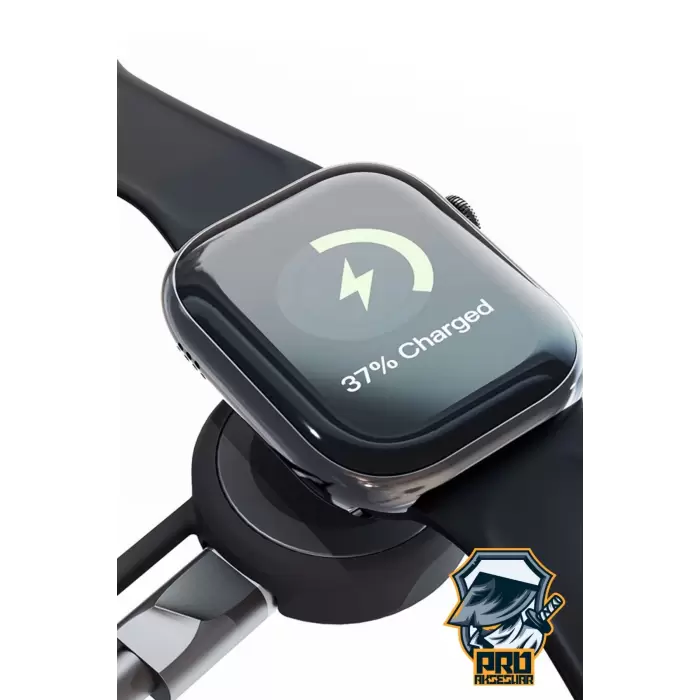 Apple Watch Çoklu Şarj Kablosu 4in1 Süper Hızlı Şarj 60W USBden Type-C/Lightninge Type-Cden Type-C/Lightning 1M Samsung Huawei Xiaomi iPhone ile uyumlu