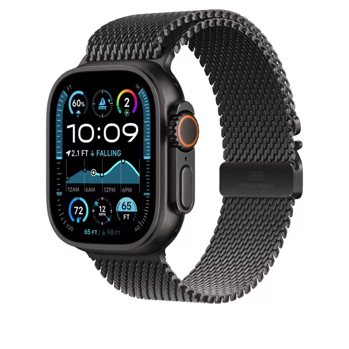 Apple Watch Ultra 49mm Lopard Krd-100 Titanyum Hasır Kordon