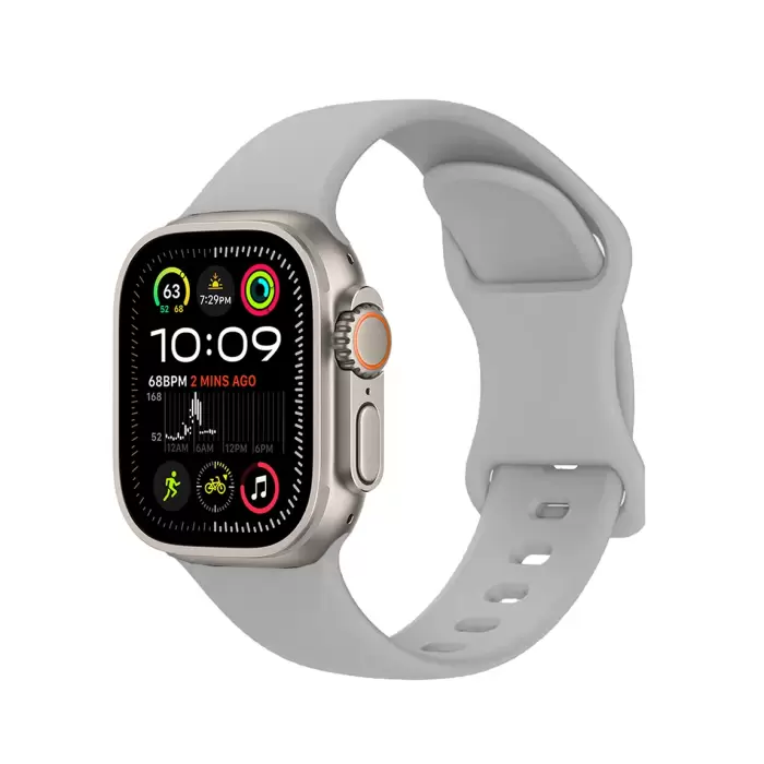 Apple Watch Ultra 49mm Lopard Krd-131 Silikon Kordon Strap Kayış