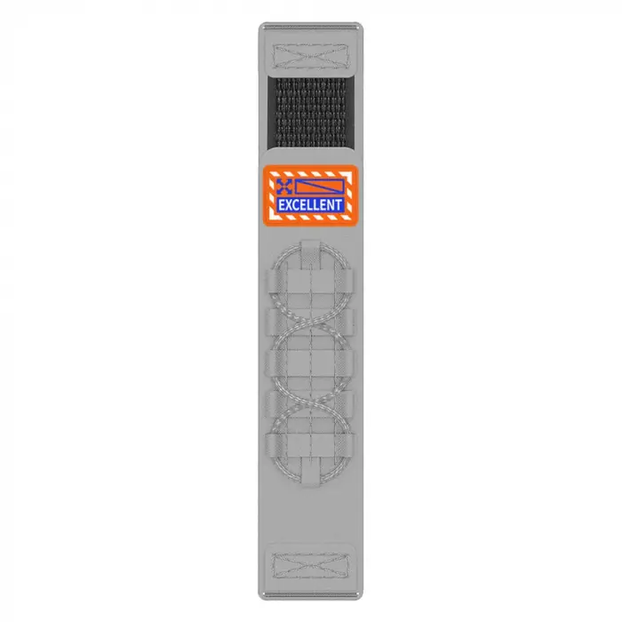 Gear S2 Lopard KRD-112 20mm Orbital Örgülü Halat Tasarımlı Naylon Kumaş Hasır Kordon