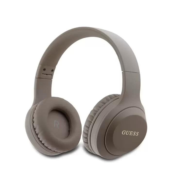 Guess Lisanslı Katlanabilir Ayarlanabilir Metal Klasik Logolu Kulak Üstü Bluetooth Kulaklık