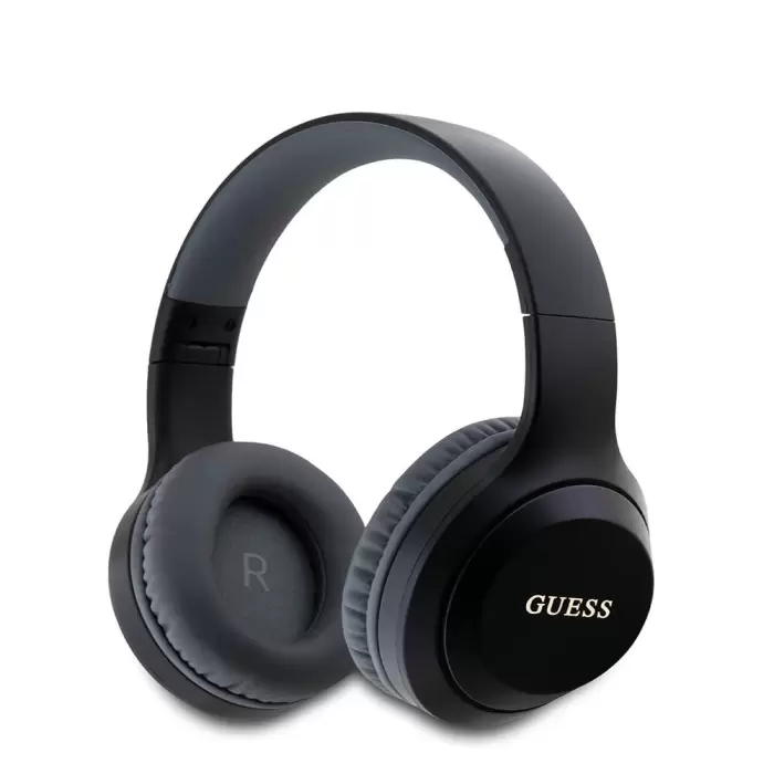 Guess Lisanslı Katlanabilir Ayarlanabilir Metal Klasik Logolu Kulak Üstü Bluetooth Kulaklık