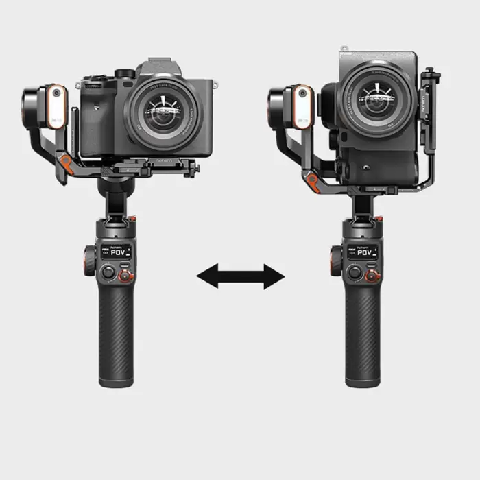 Hohem İsteady Mt2 3 Eksenli El Tipi Aı Yapay Zeka Görüş Sensörlü Kamera Gimbal Stabilizatör