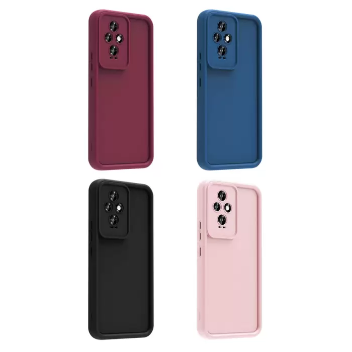 Honor 200 Kılıf Kamera Korumalı Lopard Ananas Kapak