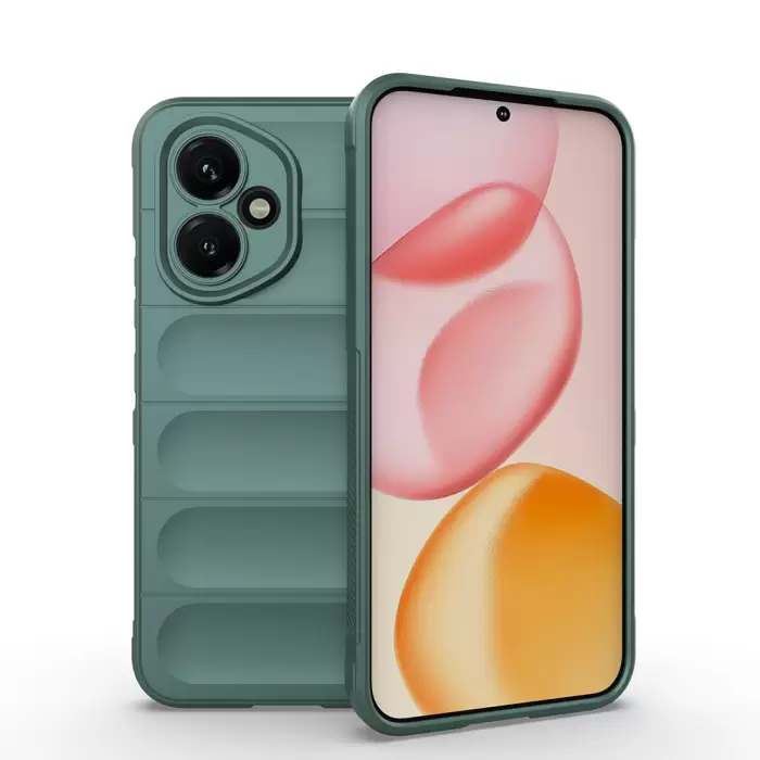 Honor 400 Kılıf Esnek Tpu Oyuklu Arka Yüzey Tasarımlı Lopard Etnik Silikon Kapak