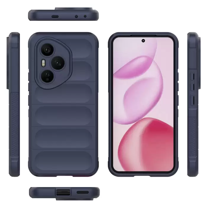 Honor 400 Pro Kılıf Esnek Tpu Oyuklu Arka Yüzey Tasarımlı Lopard Etnik Silikon Kapak