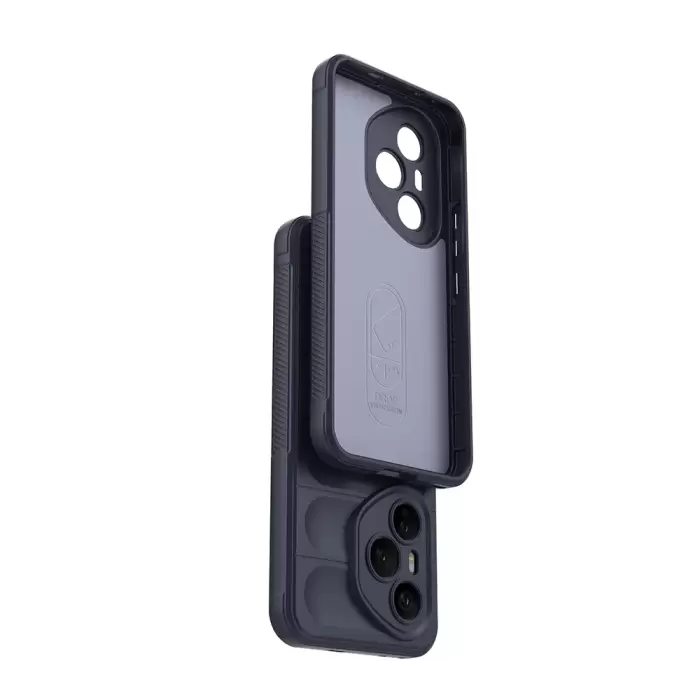 Honor 400 Pro Kılıf Esnek Tpu Oyuklu Arka Yüzey Tasarımlı Lopard Etnik Silikon Kapak