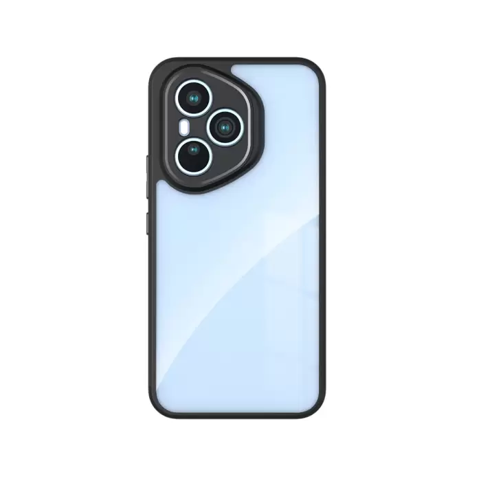 Honor 400 Pro Kılıf Kamera Korumalı Şeffaf Arka Yüzey Lopard New Roll Kapak