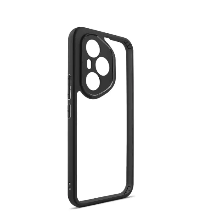 Honor 400 Pro Kılıf Kamera Korumalı Şeffaf Arka Yüzey Lopard New Roll Kapak