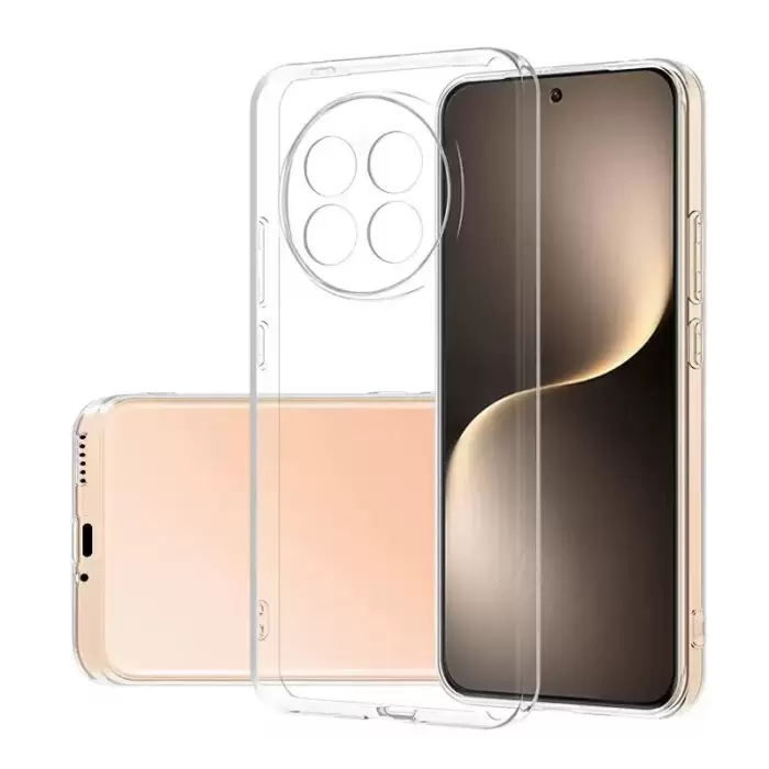 Honor Magic 7 Lite Kılıf Lopard Kamera Korumalı Renksiz Şeffaf Esnek Silikon Kapak Süper