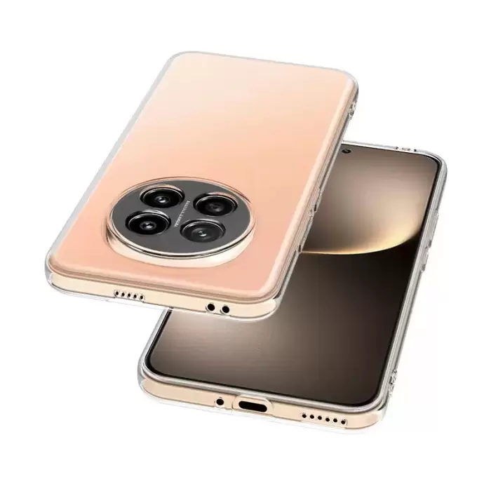 Honor Magic 7 Lite Kılıf Lopard Kamera Korumalı Renksiz Şeffaf Esnek Silikon Kapak Süper