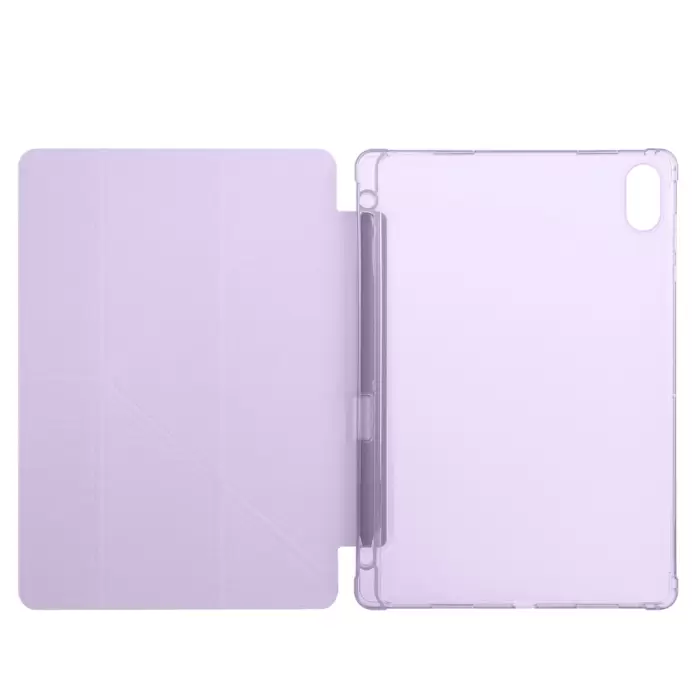 Honor Pad X8a Kılıf Lopard Tri Folding Kalem Bölmeli Standlı Kılıf