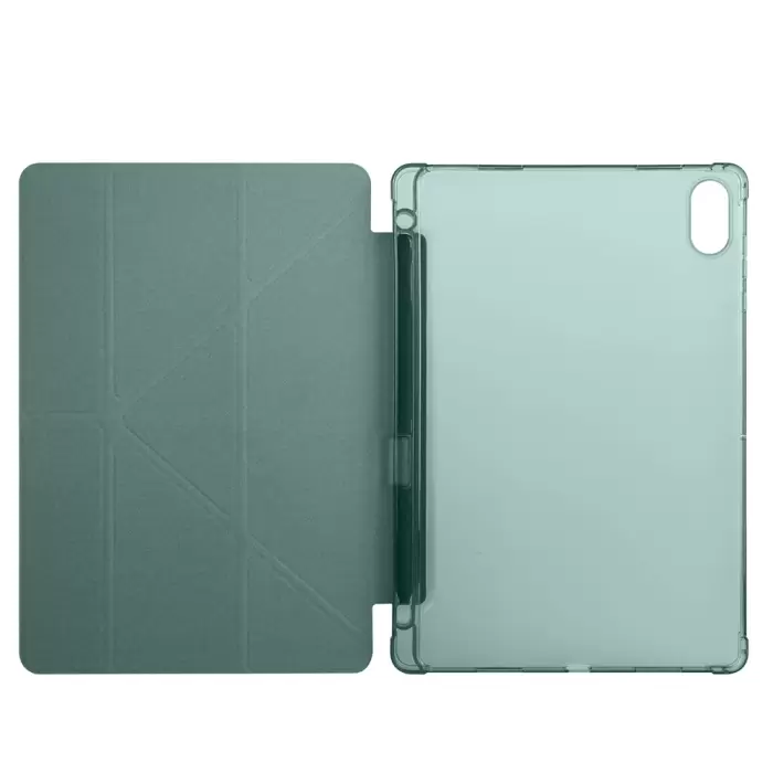 Honor Pad X8a Kılıf Lopard Tri Folding Kalem Bölmeli Standlı Kılıf
