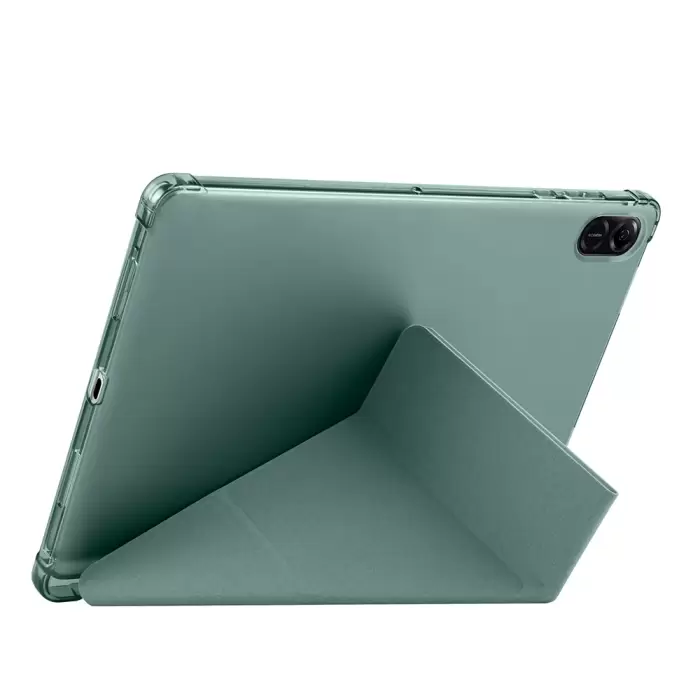 Honor Pad X8a Kılıf Lopard Tri Folding Kalem Bölmeli Standlı Kılıf
