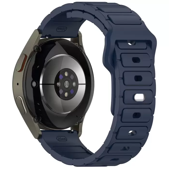 Huawei Gt2 46mm Lopard Krd-132 22mm Silikon Kordon Strap Kayış