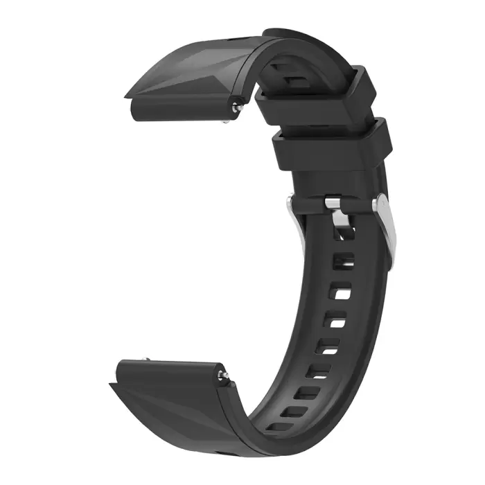 Huawei Gt4 41mm Lopard Krd-129 18mm Silikon Kordon Strap Kayış