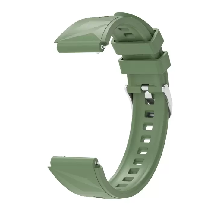 Huawei Gt4 41mm Lopard Krd-129 18mm Silikon Kordon Strap Kayış