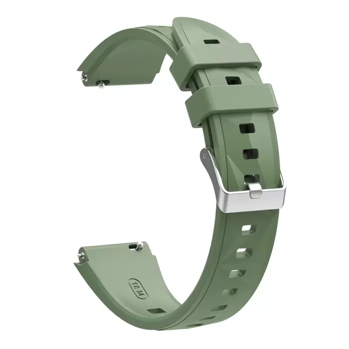 Huawei Gt4 41mm Lopard Krd-129 18mm Silikon Kordon Strap Kayış