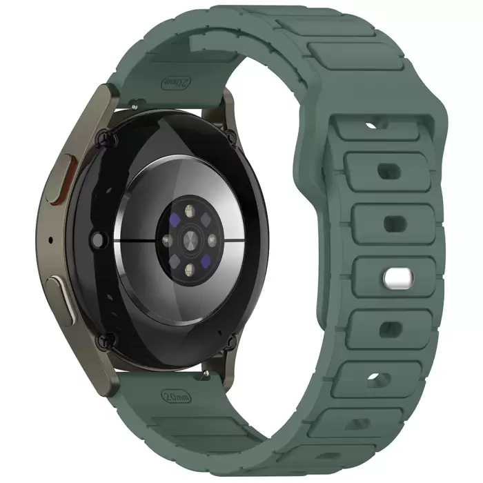 Huawei Honor Magic 2 46mm Lopard Krd-132 22mm Silikon Kordon Strap Kayış