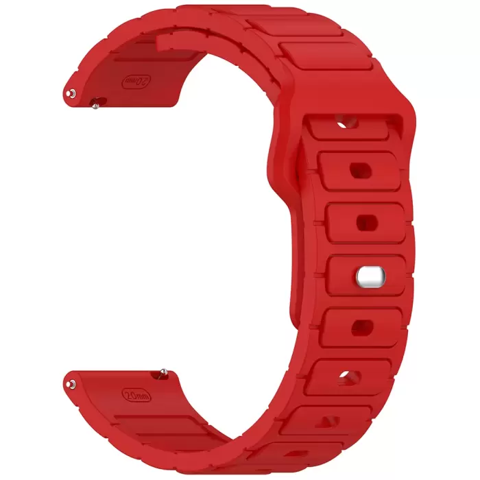 Huawei Honor Magic 2 46mm Lopard Krd-132 22mm Silikon Kordon Strap Kayış