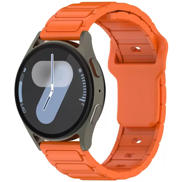 Huawei Honor Magic 2 46mm Lopard Krd-132 22mm Silikon Kordon Strap Kayış