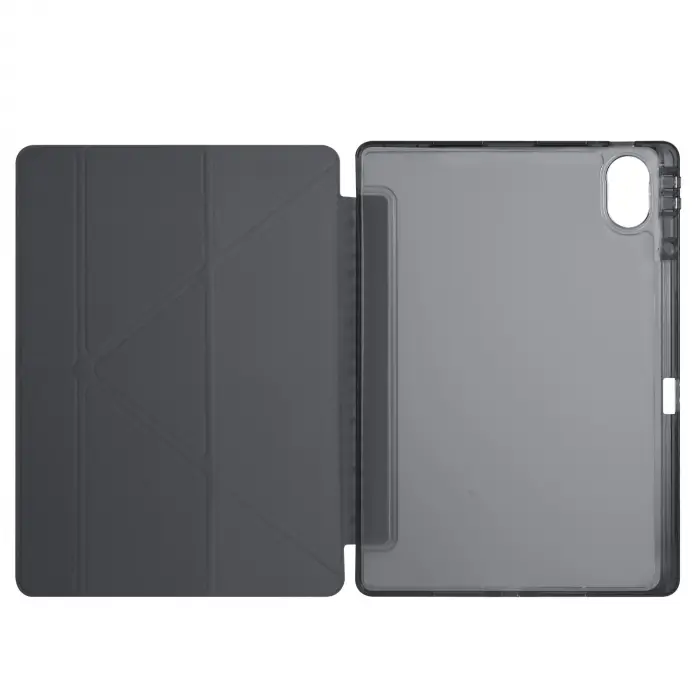 Huawei Matepad 12x Kılıf Lopard Tri Folding Kalem Bölmeli Standlı Kılıf