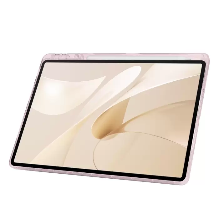 Huawei Matepad 12x Kılıf Lopard Tri Folding Kalem Bölmeli Standlı Kılıf