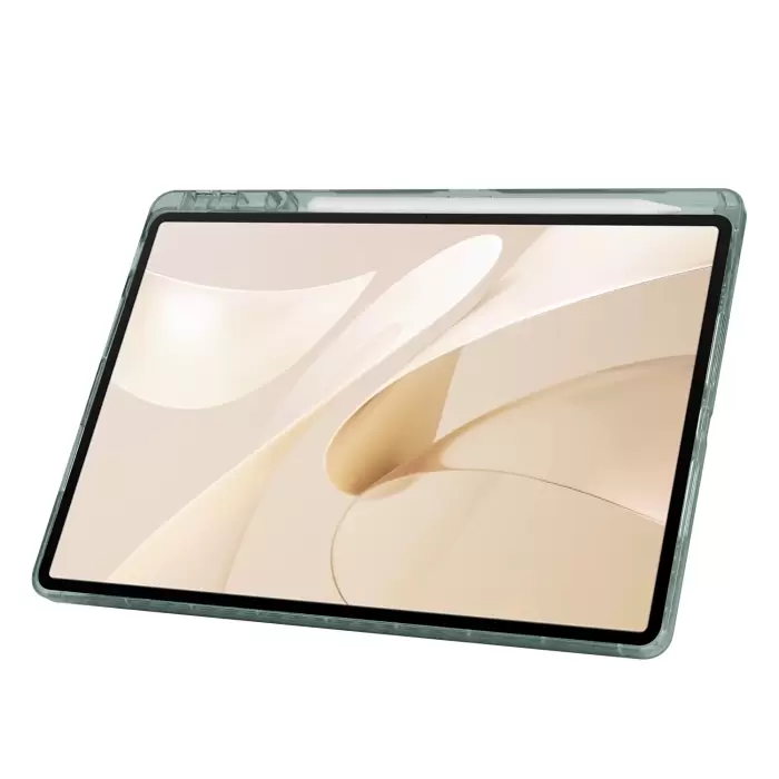 Huawei Matepad 12x Kılıf Lopard Tri Folding Kalem Bölmeli Standlı Kılıf