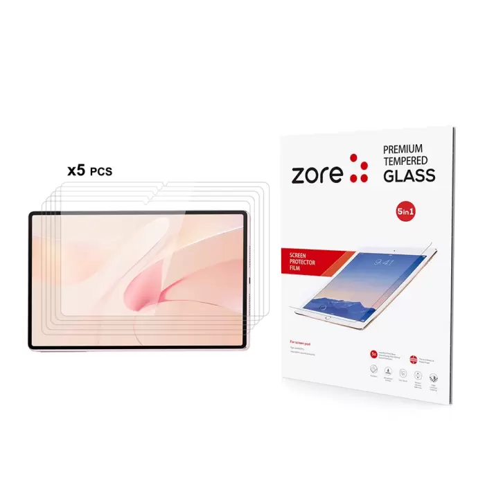 Huawei Matepad 12x Lopard 5in1 Tablet Temperli Cam Ekran Koruyucu